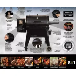 Barbecue à Pellets Navigator 850 PIT BOSS -Weber Soldes barbecue a pellets navigator 850g 3