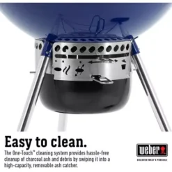Barbecue Charbon Master-Touch Gbs 5750 - Ocean Blue - WEBER -Weber Soldes barbecue charbon master touch gbs 5750 57 cm ocean blue 3