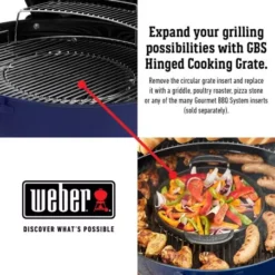 Barbecue Charbon Master-Touch Gbs 5750 - Ocean Blue - WEBER -Weber Soldes barbecue charbon master touch gbs 5750 57 cm ocean blue 4