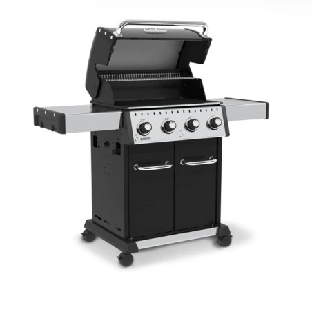 Barbecue Gaz Baron 420 Black Avec Plancha BROIL KING 5 Barbecue Gaz Baron 420 Black Avec Plancha BROIL KING – Image 3