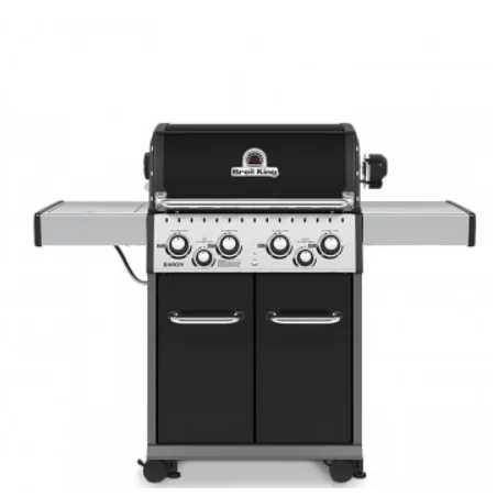 Barbecue Gaz Baron 490 Black Avec Plancha BROIL KING 3 Barbecue Gaz Baron 490 Black Avec Plancha BROIL KING