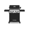 Barbecue Gaz Crown 480 Avec Tablettes Acier Rabattables Et Rôtissoire BROIL KING -Weber Soldes barbecue gaz crown 480 avec rotissoire broil king