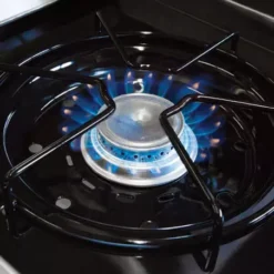 Barbecue Gaz Crown 480 Avec Tablettes Acier Rabattables Et Rôtissoire BROIL KING -Weber Soldes barbecue gaz crown 480 avec rotissoire broil king 4