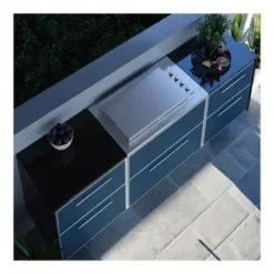 Barbecue Gaz Encastrable 6 Brûleurs Proline + Capot Plat - BEEFEATER -Weber Soldes barbecue gaz encastrable proline avec capot plat 2