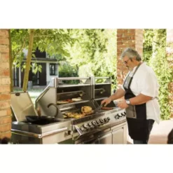 Barbecue Gaz Prestige Pro 825 4 Brûleurs + Sizzle Lateral + 2 Sizzle Interieurs+ Brûleur Arriere + Fumoir - NAPOLEON -Weber Soldes barbecue gaz pro 825 4 bruleurs sizzle lateral 2 sizzle interieurs bruleur arriere fumoir 3