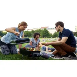 Barbecue Gaz Go-Anywhere - Black - WEBER -Weber Soldes barbecue gaz weber go anywhere 3