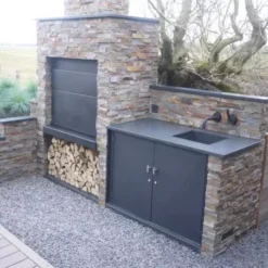 Barbecue Sud-Africain Braai Encastrable Supreme 1000 -Weber Soldes barbecue sud africain braai built in 1000 3