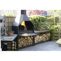 Barbecue Sud-Africain Braai Supreme 1200 Avec Support -Weber Soldes barbecue sud africain braai freestanding 1200 avec stand 2