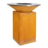 Brasero OFYR Classic 85 Plancha Acier Corten Pied 75cm 1 Brasero OFYR Classic 85 Plancha Acier Corten Pied 75cm -Weber Soldes brasero ofyr classic 85 acier cortene