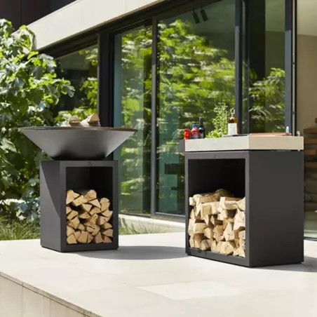 Brasero OFYR Classic Storage Black 85 4 Brasero OFYR Classic Storage Black 85 – Image 2