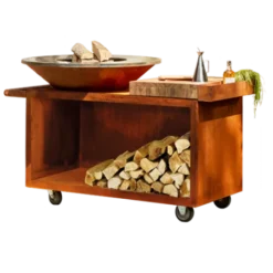 Brasero OFYR Island 100 Pro Bois Teck