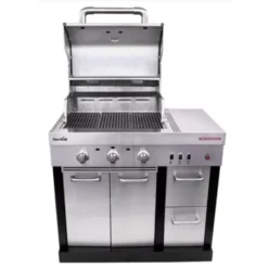 Ensemble Barbecue Gaz & Meuble Ultimate 3200 - CHAR BROIL -Weber Soldes ensemble barbecue gaz meuble ultimate 3200 charbroil 2