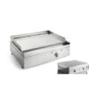 Planet Pack Plancha Elec Chef 55 Plaque Lisse + Capot -Weber Soldes ensemble plancha elec chef 55 plaque lisse capot