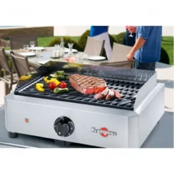 Weber Soldes -Weber Soldes grill electrique krampouz mythic 500x400 2 x 1700w 1