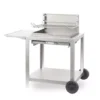 Grilloir + Chariot Vintage Montory Inox 61 X 40 -Weber Soldes grilloir montory inox sur chariot vintage inox