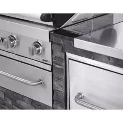 Meuble Modulaire GRANDHALL Stone Island (hors BBQ) -Weber Soldes meuble modulaire grandhall stone island hors bbq 3