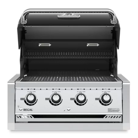 Weber Soldes -Weber Soldes barbecue built regal 420 noir broilking 1